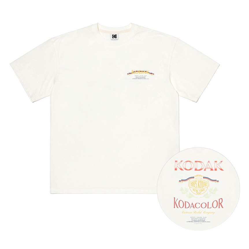 Streetwear Brand In Usa - Vintage Kodak Kodacolor Badge Logo T-shirt
