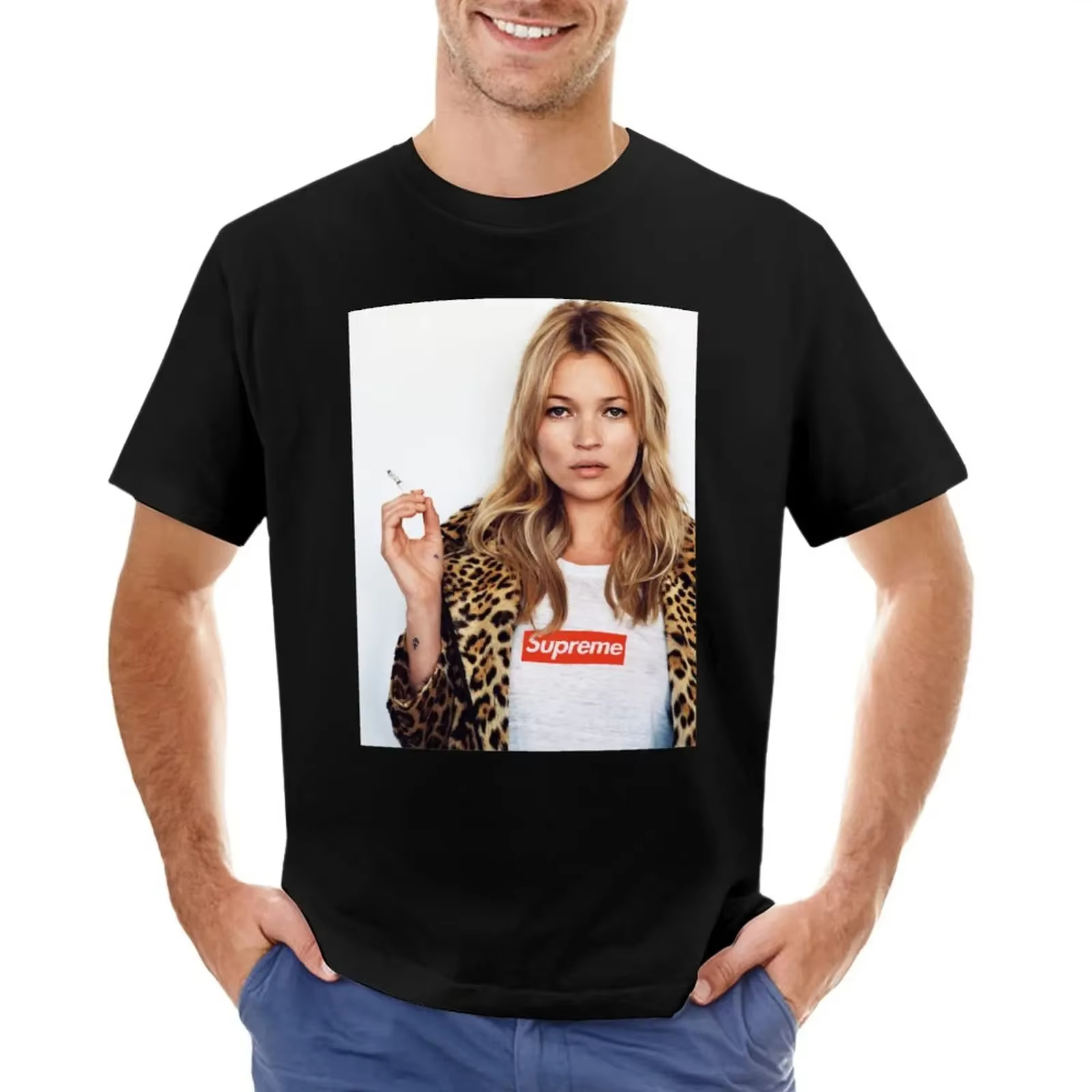 2025 new model High Quality Me - مراجعة Supreme Box Logo Tee وسعره