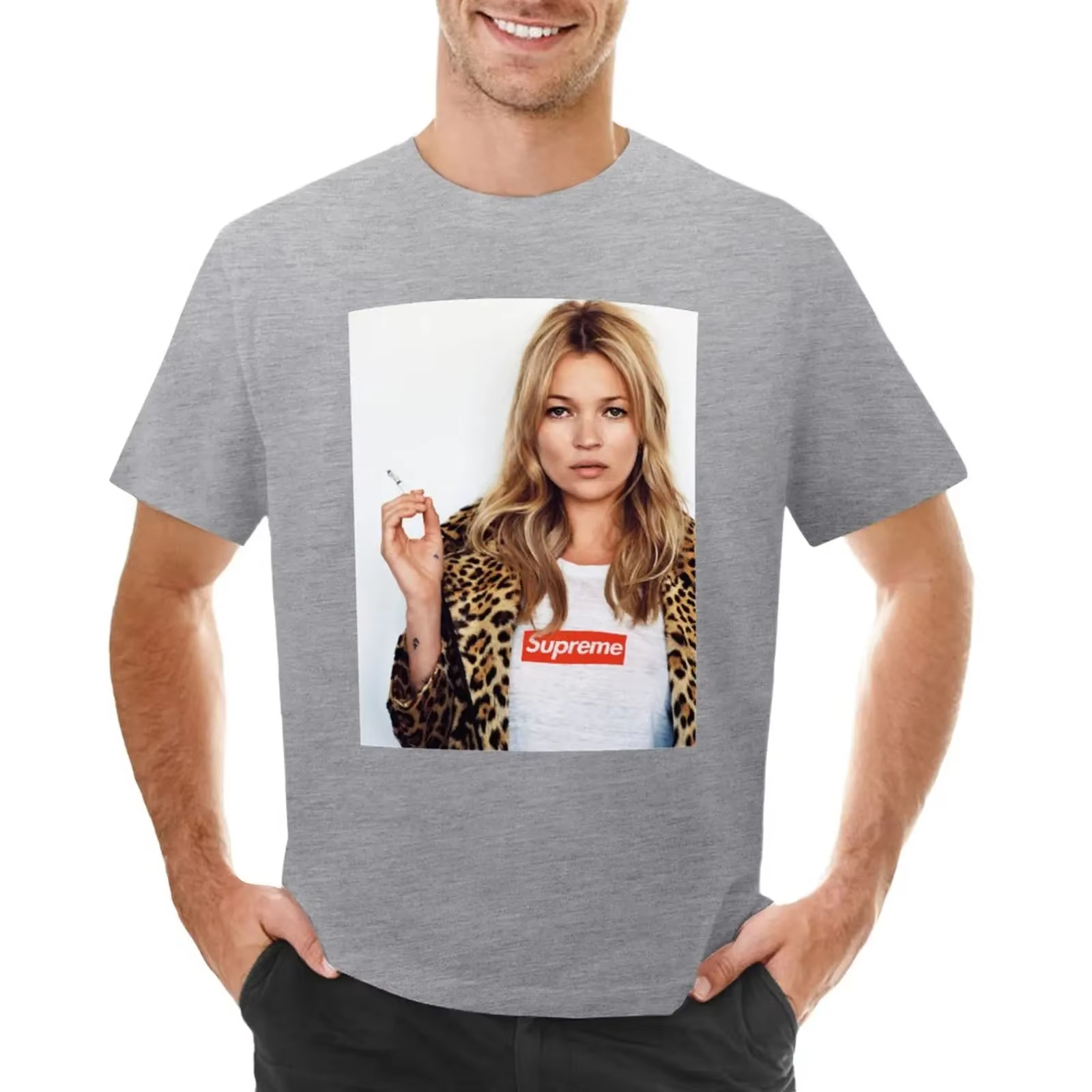 2025 new model High Quality Me - مراجعة Supreme Box Logo Tee وسعره