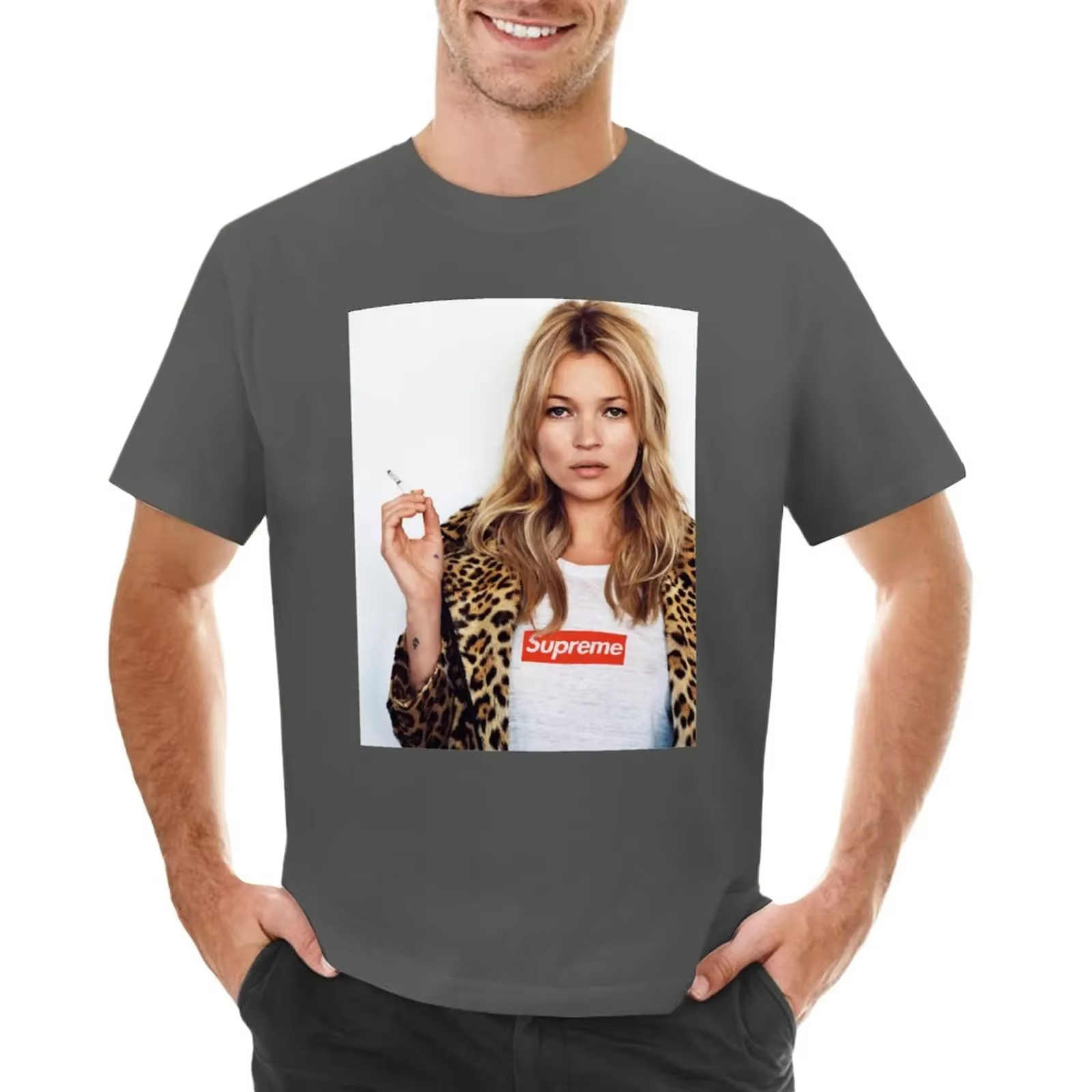 2025 new model High Quality Me - مراجعة Supreme Box Logo Tee وسعره