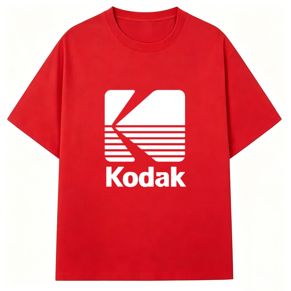 Kodak Classic K Logo T-Shirt,  - مراجعة Streetwear Brands Logo وسعره