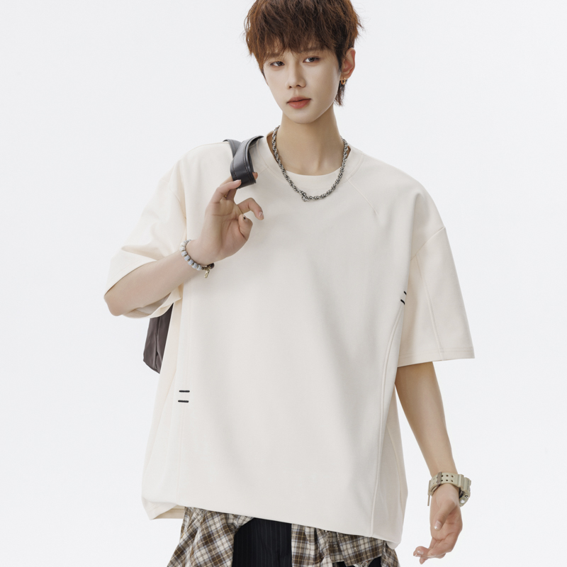 Summer Print T-shirt Men Half  - مراجعة Streetwear Brand Japan وسعره
