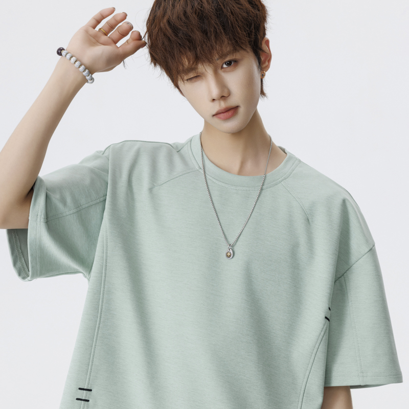 Summer Print T-shirt Men Half  - مراجعة Streetwear Brand Japan وسعره
