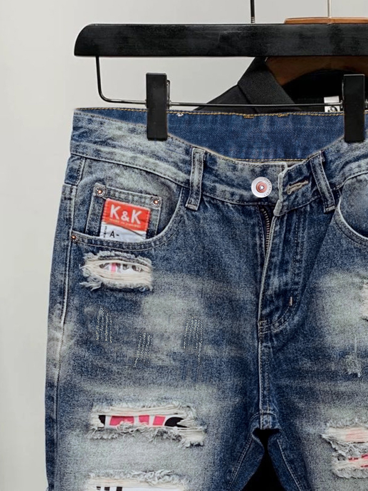 2026 Summer Ripped Straight Me - مراجعة Streetwear Brand For Men وسعره