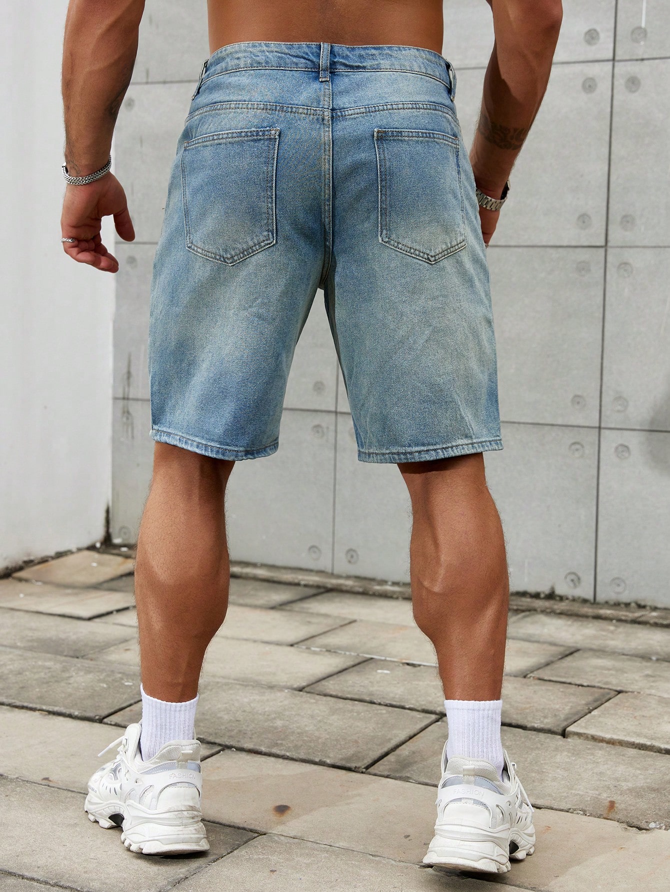 New Fashion Mens Ripped Short  - مراجعة Streetwear Brand For Men وسعره