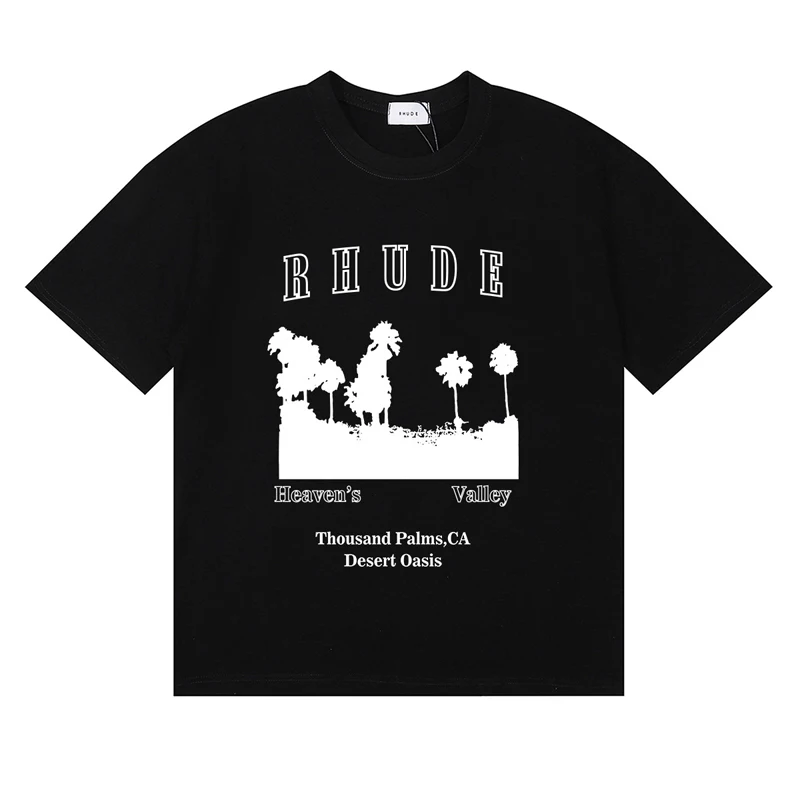 Streetwear Brand Rhude T-shirt - مراجعة Streetwear Brands Logo وسعره
