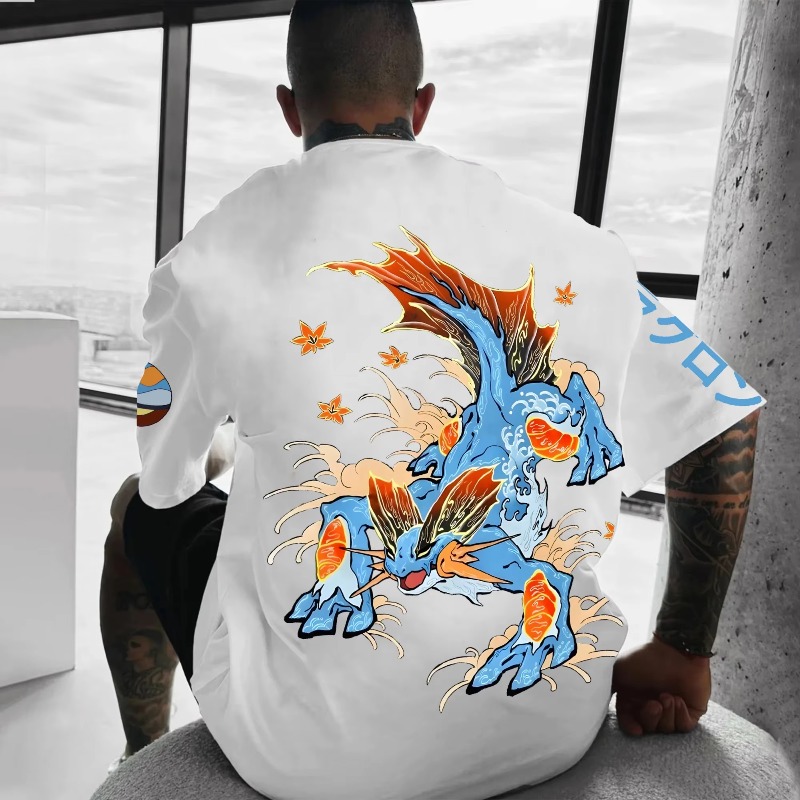 Pokémon Co-branded Print T-shi - مراجعة Streetwear Brand Japan وسعره