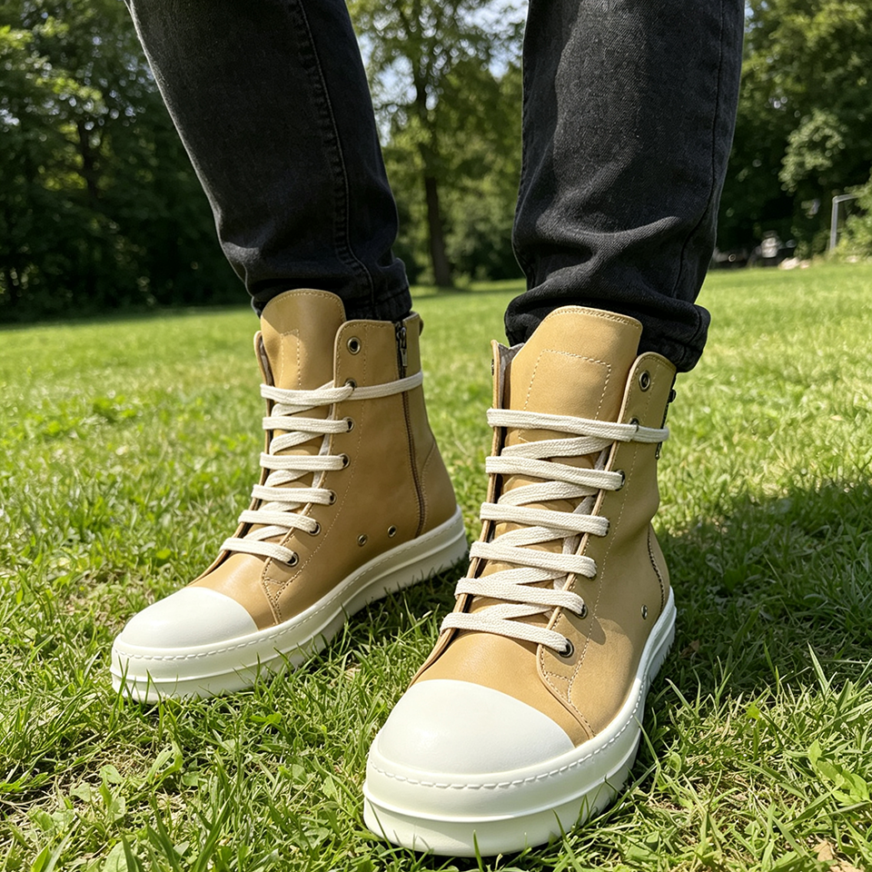 Ro Colorful Leather High Top M - مراجعة Streetwear Brand For Men وسعره
