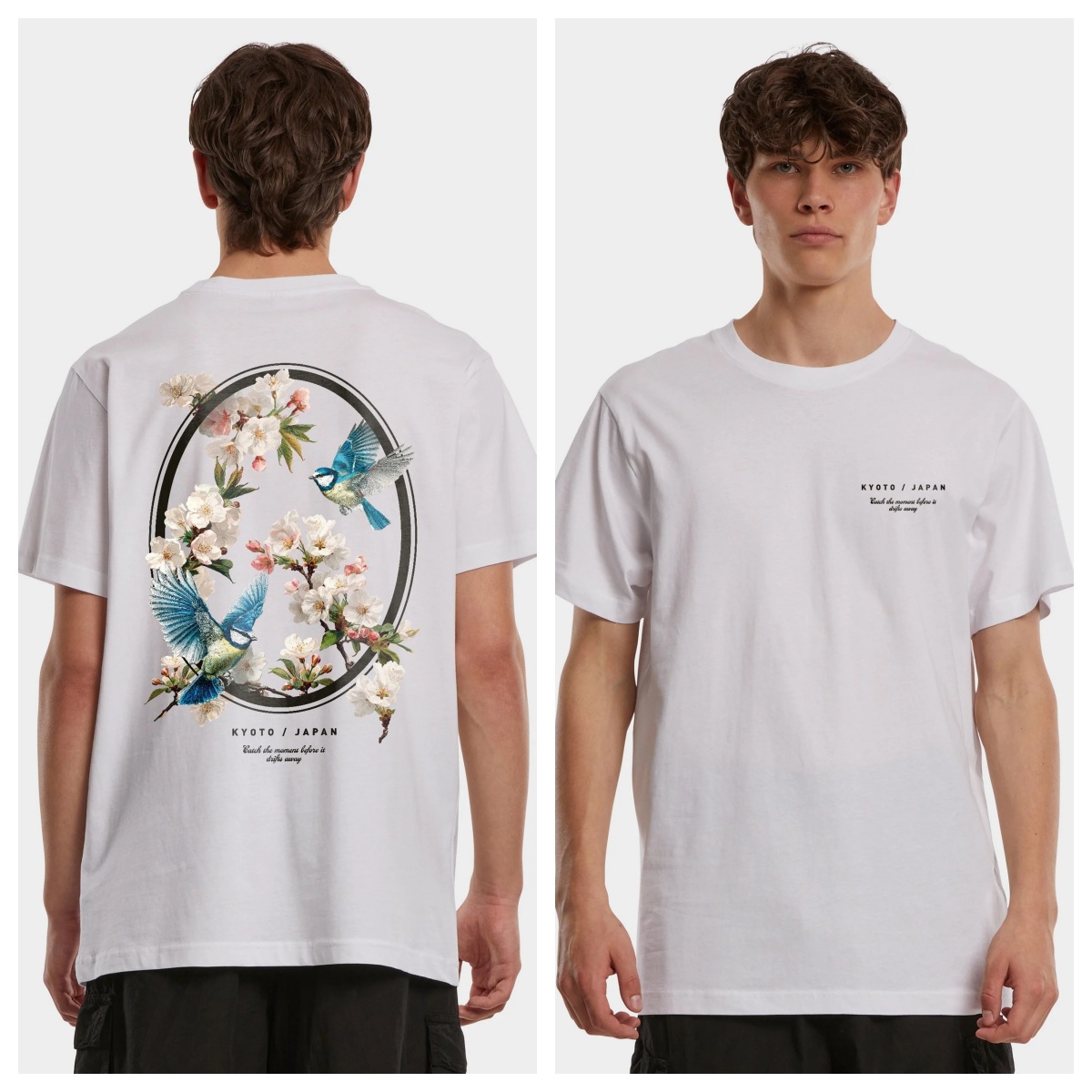 KYOTO JAPAN BIRDS AND FLOWERS  - مراجعة Streetwear Brand Japan وسعره