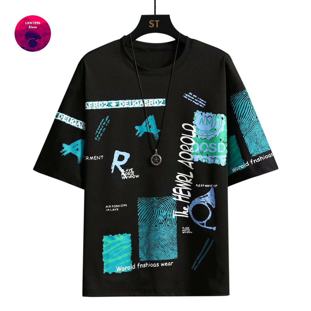 Men Harajuku Graphic Black Sum - مراجعة Streetwear Brand Japan وسعره