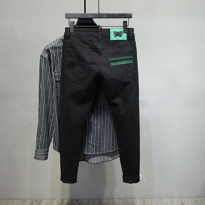 Luxury Brand Men Jeans Men's B - مراجعة Streetwear Brand Designs وسعره