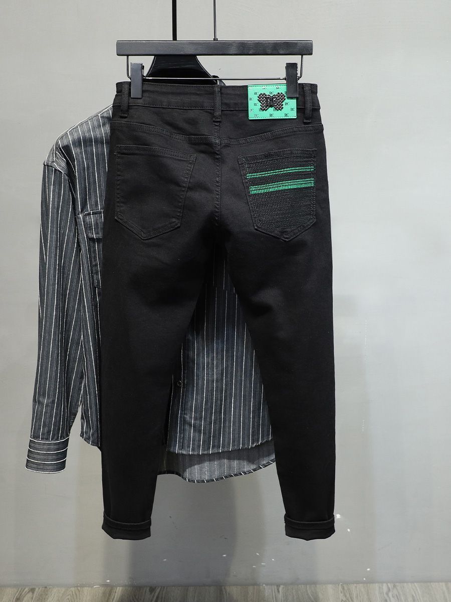 Luxury Brand Men Jeans Men's B - مراجعة Streetwear Brand Designs وسعره