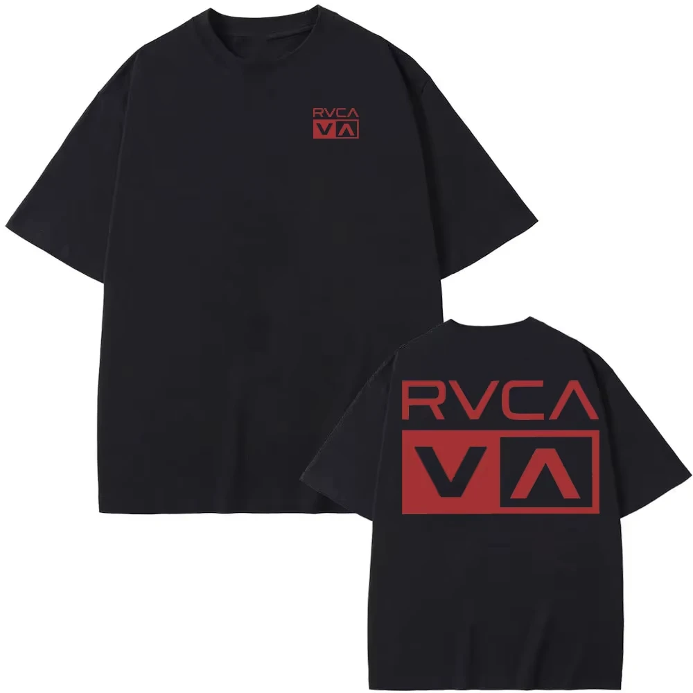 RVCA T Shirt Black Tee Summer  - مراجعة Streetwear Brand For Men وسعره