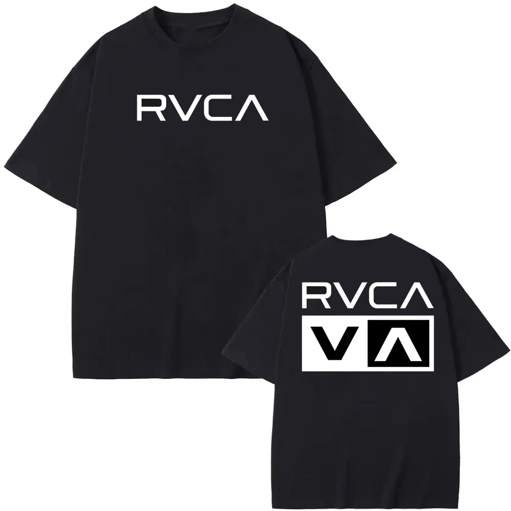 RVCA T Shirt Black Tee Summer  - مراجعة Streetwear Brand For Men وسعره