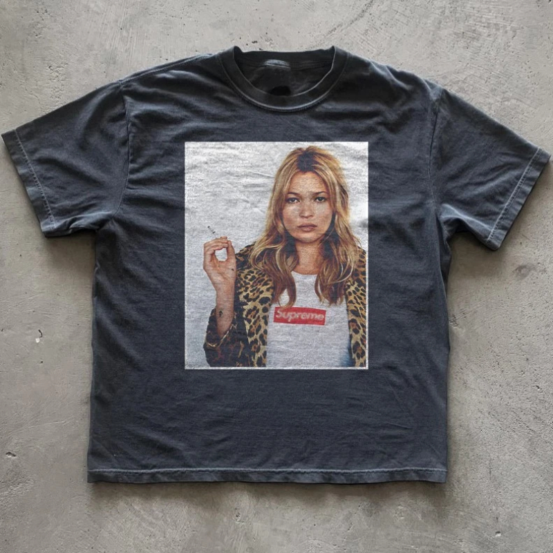Hot Men Women Singer Music Shi - مراجعة Supreme Box Logo Tee وسعره